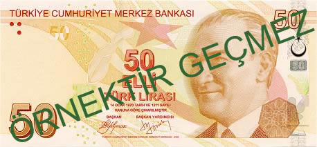50 Türk Lirası